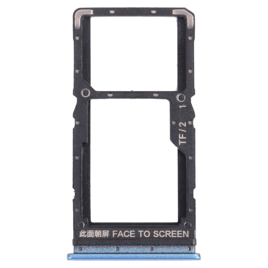 Vassoio scheda SIM + Vassoio scheda SIM / Vassoio scheda micro SD per Xiaomi Redmi Note 11 (Cina) 21091116AC / Redmi Note 11T 5G / Poco M4 Pro 5G 21091116AG, MZB0BGVIN, For Xiaomi Redmi Note 11 5G