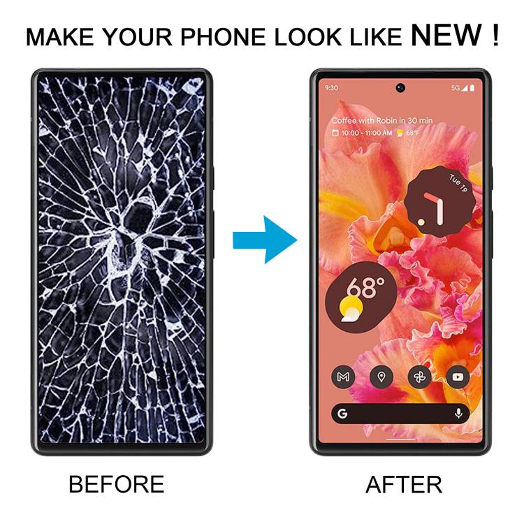 Schermo LCD in materiale AMOLED e digitalizzatore assemblaggio completo con cornice per Google Pixel 6, For Google Pixel 6 (Original)