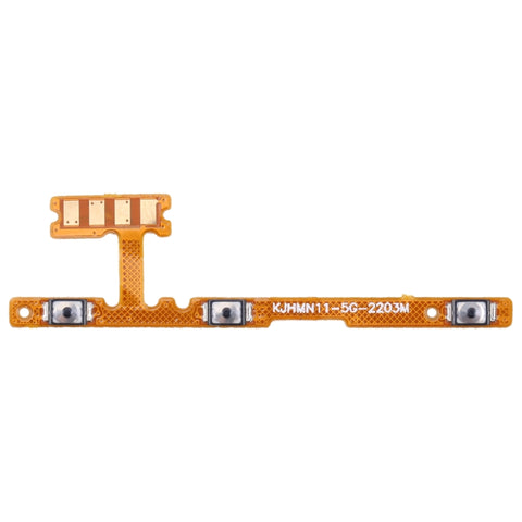 Cavo flessibile per pulsante di accensione e pulsante del volume per Xiaomi Redmi Note 11 (Cina) 21091116AC / Redmi Note 11T 5G 21091116AI, For Xiaomi Redmi Note 11