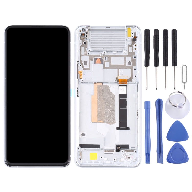 Schermo LCD e digitalizzatore assemblaggio completo con cornice per Asus Zenfone 8 Flip ZS672KS, For Asus Zenfone 8 Flip