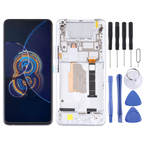 Schermo LCD e digitalizzatore assemblaggio completo con cornice per Asus Zenfone 8 Flip ZS672KS, Per Asus Zenfone 8 Flip