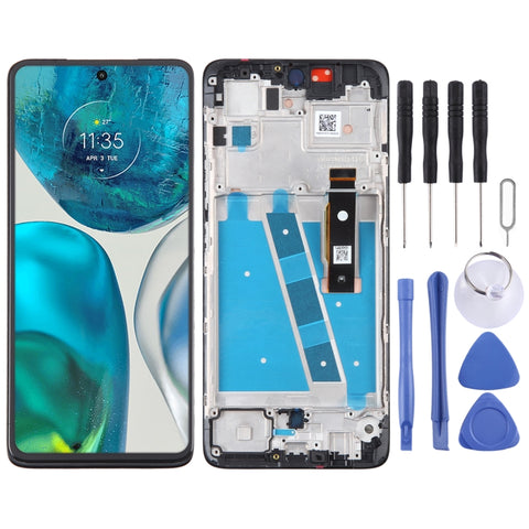 Schermo LCD per Motorola Moto G52 Digitizer assemblaggio completo con cornice