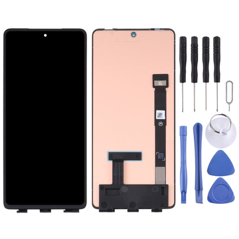 Schermo LCD e digitalizzatore in materiale OLED assemblaggio completo per Motorola Edge X30, For Motorola Edge X30()