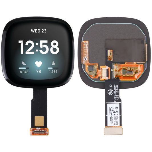 Schermo LCD e digitalizzatore assemblaggio completo per Fitbit Versa 3 / Fitbit Sense, For Fitbit Versa 3 / Fitbit Sense