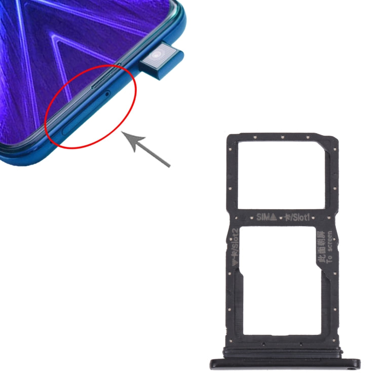 Vassoio scheda SIM + Vassoio scheda SIM/Vassoio scheda micro SD per Honor 9X, For Honor 9X