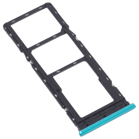 Per Tecno Spark Go 2022/Spark 6 Go Vassoio scheda SIM + Vassoio scheda SIM + Vassoio scheda Micro SD, Per Tecno Spark Go 2022/Spark 6 Go