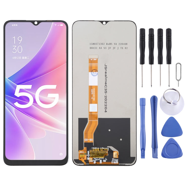 OEM LCD Screen and Digitizer Full Assembly For OPPO A57 5G / A57 4G / A57s / A57e / A77 4G / A17 4G / A17K / A58 5G / A78 5G                            ...