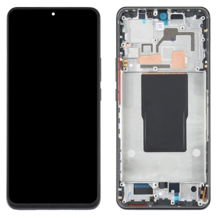 Original AMOLED LCD Screen For Xiaomi Redmi K50 Ultra / 12T / 12T Pro Digitizer Full Assembly with Frame                                                ...