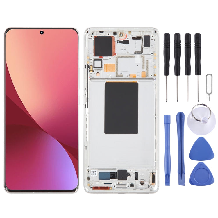 Schermo LCD AMOLED per Xiaomi 12 Pro / 12S Pro Digitizer assemblaggio completo con cornice, For Xiaomi 12 Pro / 12S Pro (), For Xiaomi 12 Pro / 12S Pro