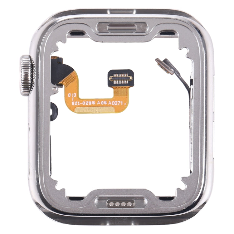 Apple Watch Series 6 40mm Stainless Steel Bezel and Flex