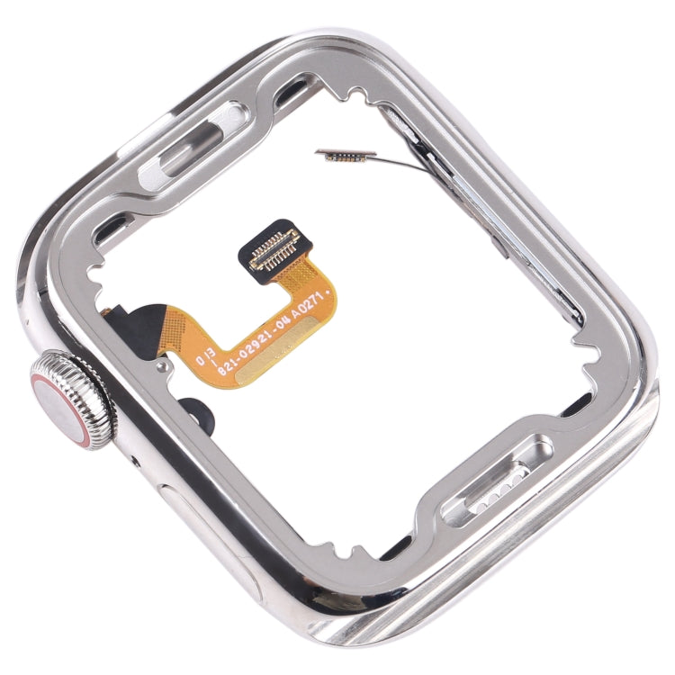Apple Watch Series 6 40mm Stainless Steel Bezel and Flex