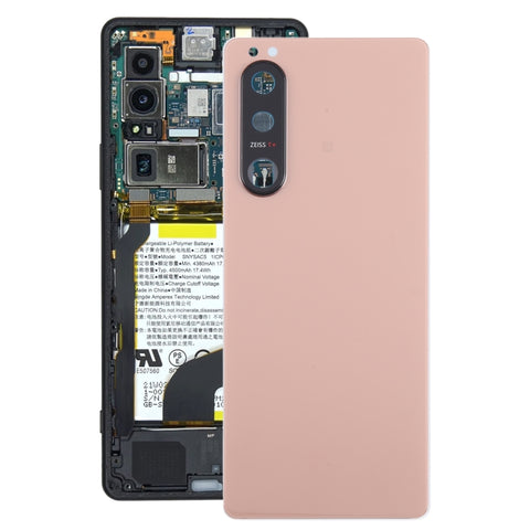 Per Sony Xperia 5 III Cover posteriore batteria originale con copriobiettivo fotocamera, For Sony Xperia 5 III