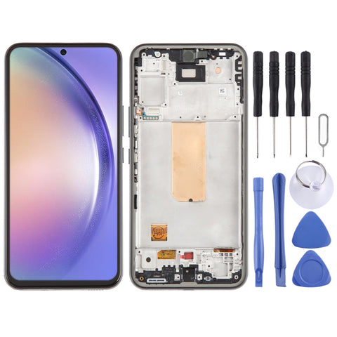 Display LCD OLED completo con cornice per Samsung Galaxy A54 5G -