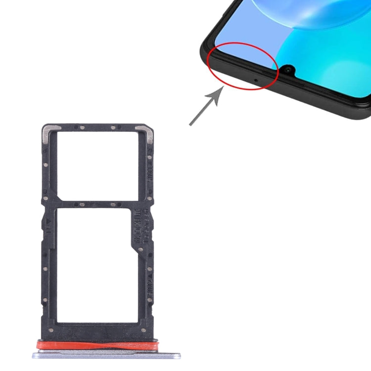 For Honor X5 Plus SIM and Micro SD Card Tray Replacement