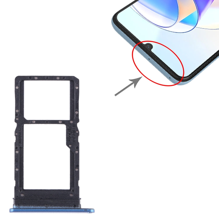Honor X7a SIM and Micro SD Card Tray Replacement Parts