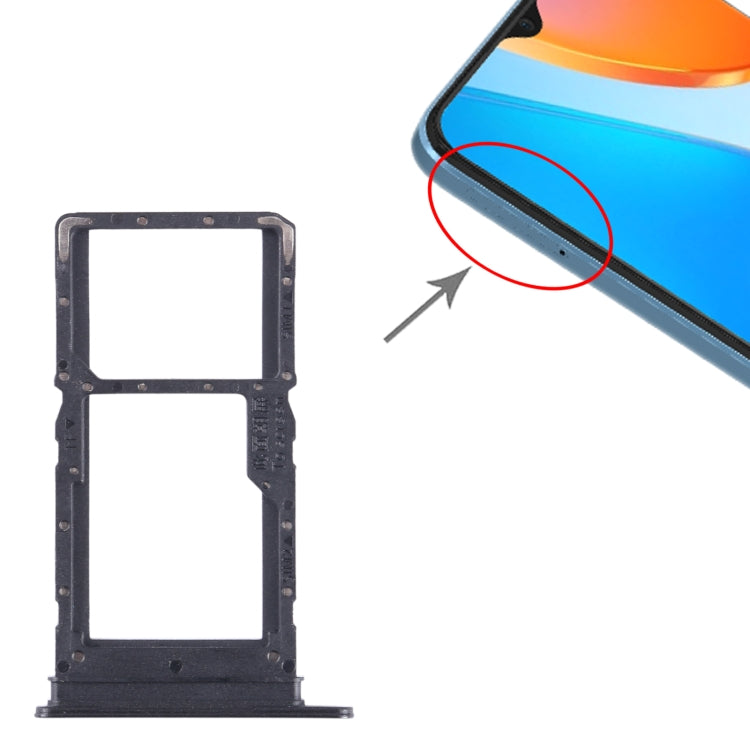 For Honor X6 SIM and Micro SD Card Tray Replacement Parts