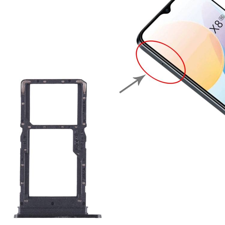 Honor X8 5G SIM and Micro SD Card Tray Replacement Parts