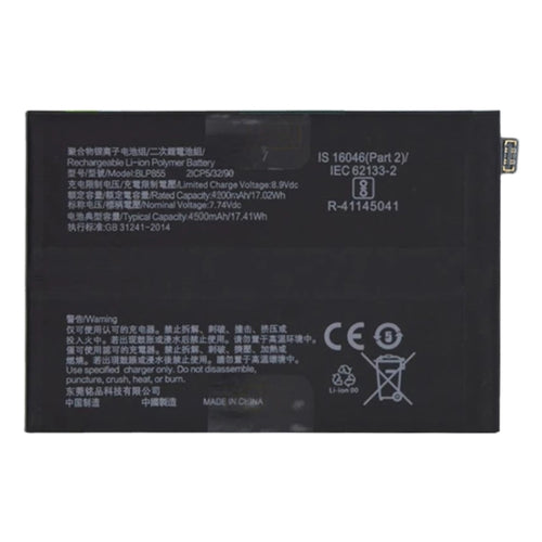 4500 mAh Li-Polymer Battery Replacement for OPPO Find X3 Neo