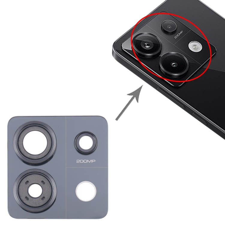 Xiaomi Redmi Note 13 Pro 5G Back Camera Lens Frame