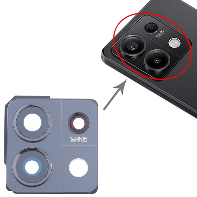 Xiaomi Redmi Note 13 5G Back Camera Lens Frame Replacement