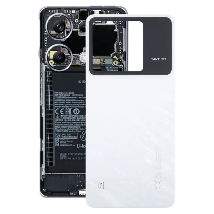 Xiaomi Poco X6 5G Original Battery Back Cover Replacement