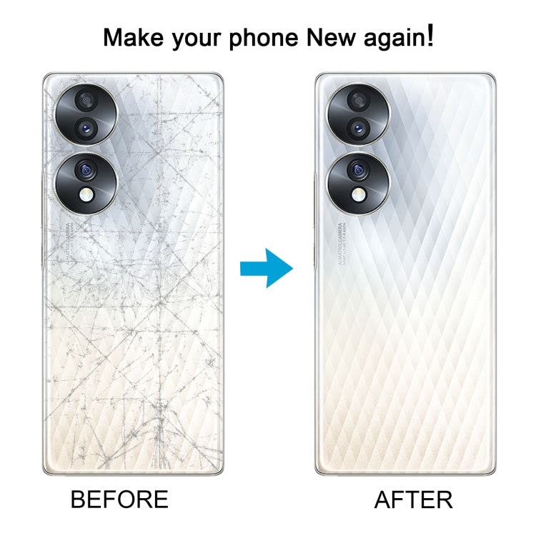 Honor 70 Battery Back Cover with Camera Lens Frame