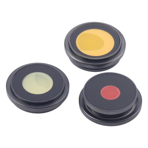 Per iPhone 16 Pro 3 pezzi/set copriobiettivo fotocamera originale, For iPhone 16 Pro(Original)
