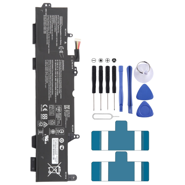 11.55V 50Wh 4330mAh Li-ion Battery For HP EliteBook 730 735 740 745 755 830 840 846 G5 G6 ZBook 14u G5 G6 933321-855 HSTNN-IB8G  SSO3XL                 ...