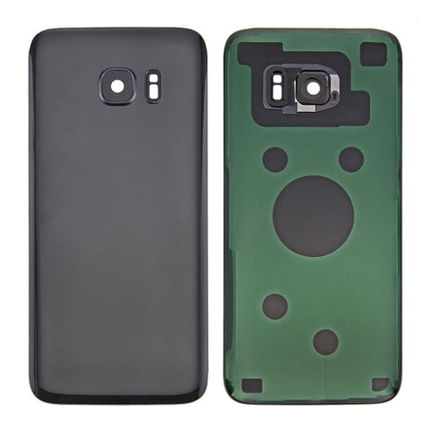 Pour Samsung Galaxy S7 SM-G930F Coque arrière batterie originale avec copriobiettivo fotocamera, pour Samsung Galaxy S7 (avec objectif d'appareil photo)
