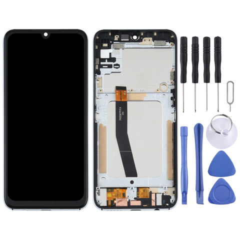 Écran LCD et numérique, assemblage complet avec corniche pour UMIDIGI A9 Pro, pour UMIDIGI A9 Pro (avec cadre)