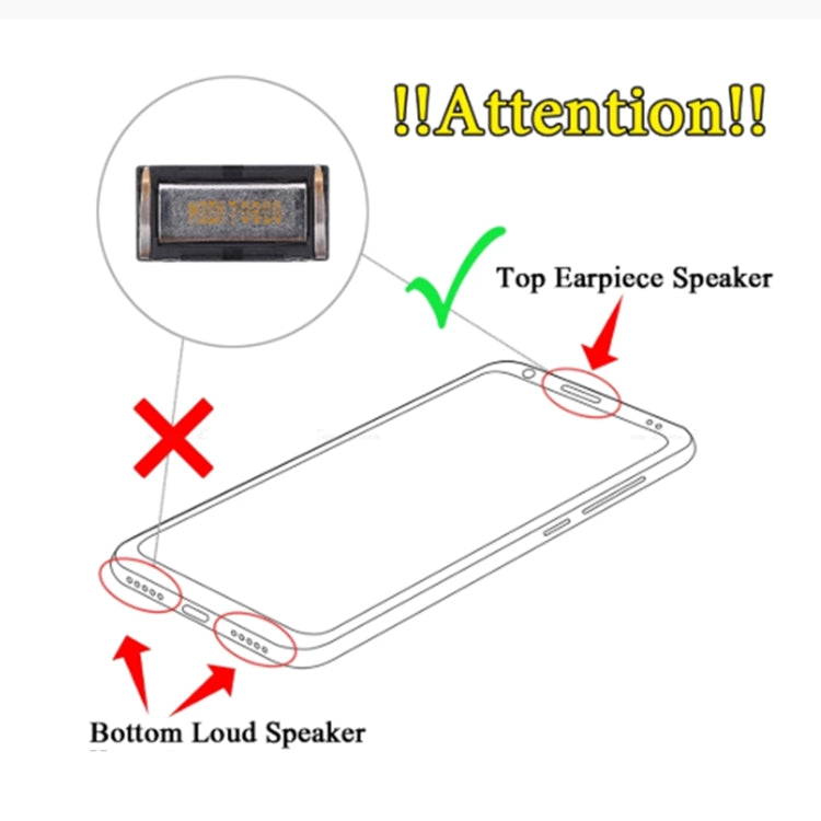 10 PCS Earpiece Speaker for LG Stylus 3 Plus, For LG Stylus 3 Plus