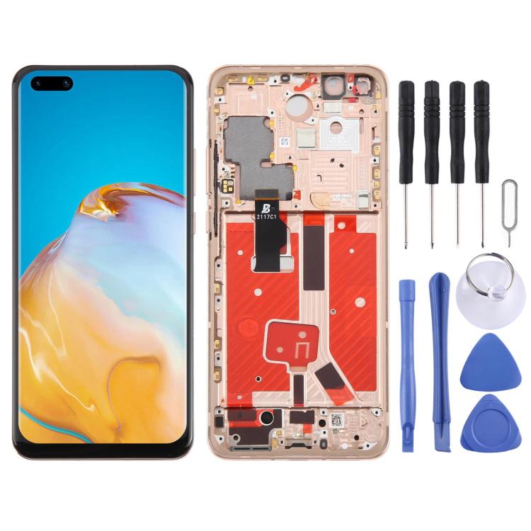 Huawei P40 Pro TFT LCD Screen Digitizer Assembly Replacement