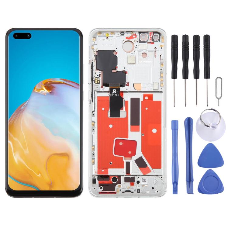Huawei P40 Pro TFT LCD Screen Digitizer Assembly Replacement