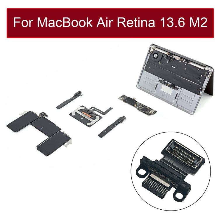 Charging Port for MacBook Air Retina 13.6 M2 A2681 2022