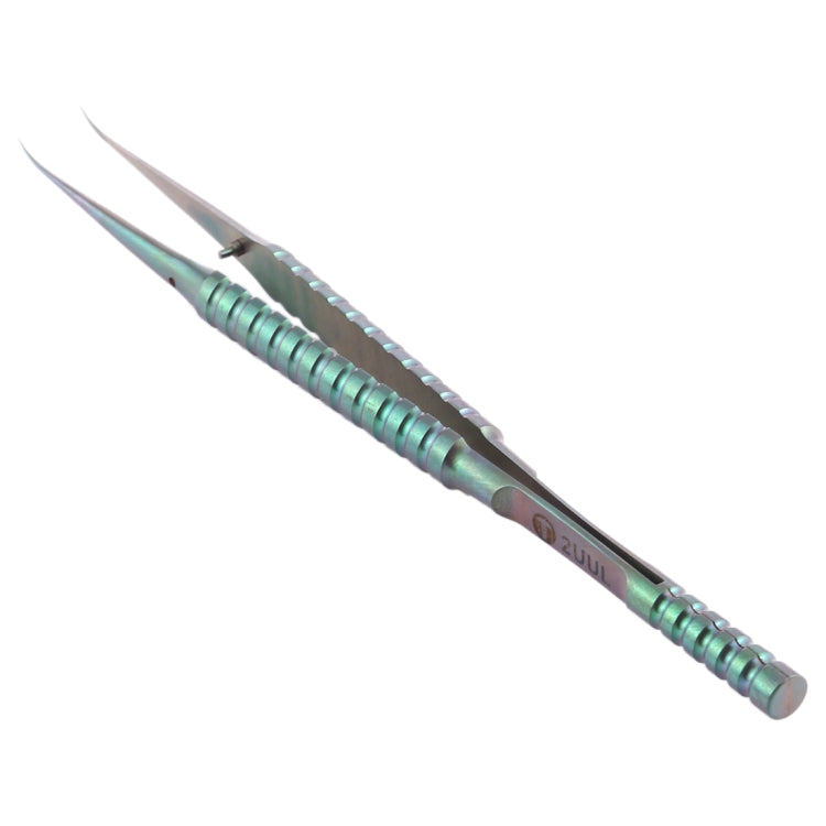2UUL Ti02 Titanium Alloy Curved Tweezers for Precision
