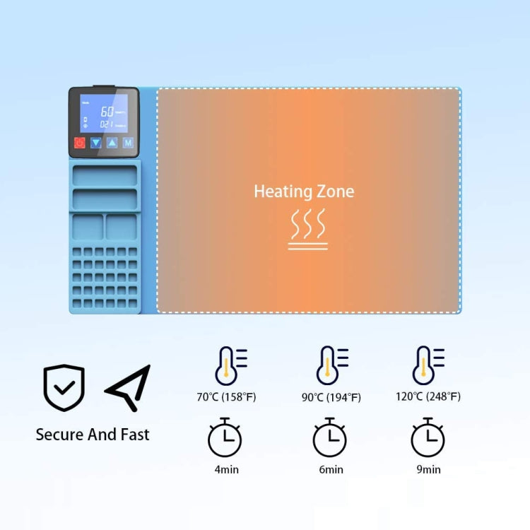 CPB CP320 LCD Screen Heating Pad Repair Tool for Safe Fixes