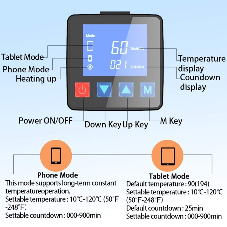 CPB CP320 LCD Screen Heating Pad Repair Tool for Safe Fixes