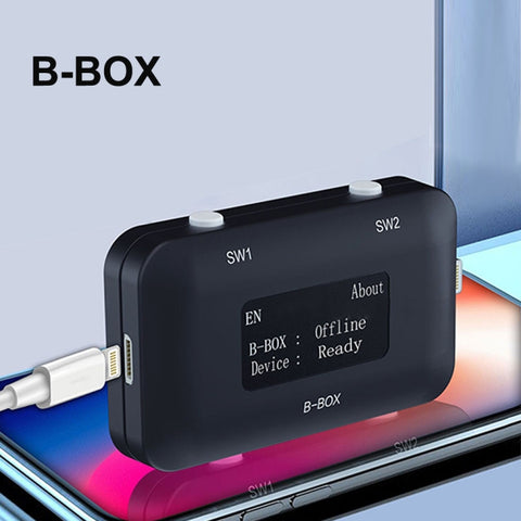 B-BOX Lettura disco rigido Scrittura Modifica SN Programmazione con schermo da 1,3 pollici per iPhone 7-11, B-BOX