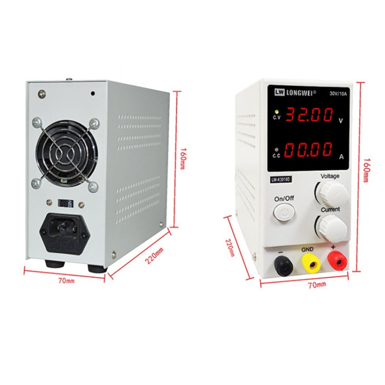 K3010D 30V 10A DC Switching Regulated Powers Supply Phone Repair Voltage Regulator, K3010D UK Plug, K3010D US Plug, K3010D AU Plug, K3010D EU Plug