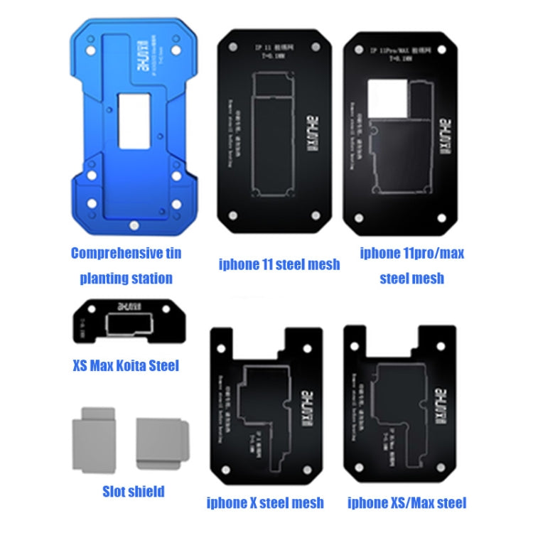 AIXUN FT06 Pro 6-in-1 PCB Reballing Platform for iPhone