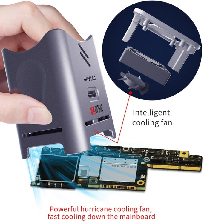 AiXun Hurricane UV Lamp with Cooling Fan for Repair Tools
