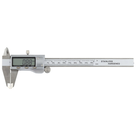 Calibri digitali LCD da 0-150 mm Calibro a corsoio digitale elettronico, 0-150mm (Silver)