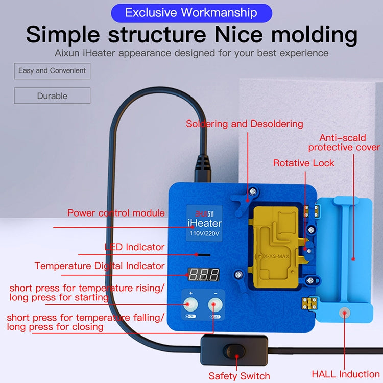 AIXUN iHeater Preheating Soldering Station for iPhones
