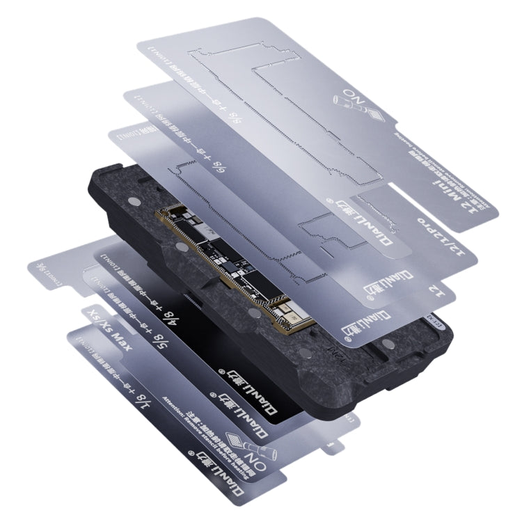 Qianli 10 in 1 Middle Frame Reballing Platform For iPhone X / XS / XS Max / 11 / 11 Pro / 11 Pro Max / 12 / 12 Pro / 12 mini / 12 Pro Max               ...