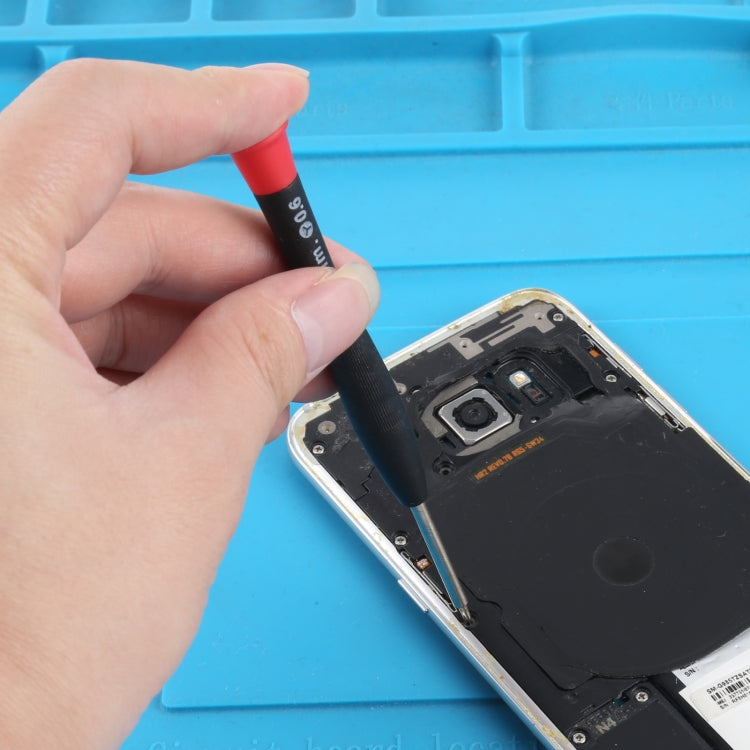 JIAFA Mobile Phone Repair Screwdriver, Size: Y0.6, Y0.6 (Red)