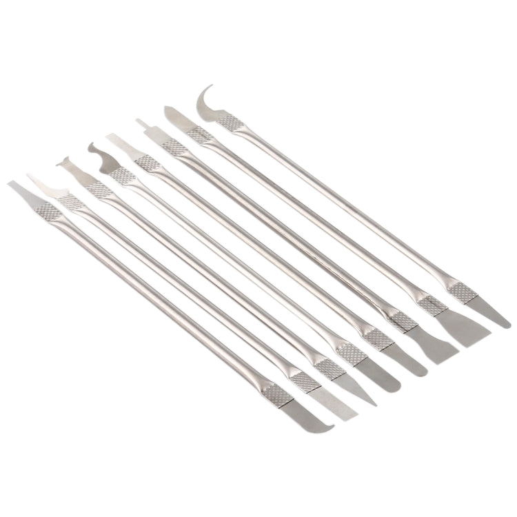 8 in 1 Stainless Steel Pry Tool Set for Precision Repairs