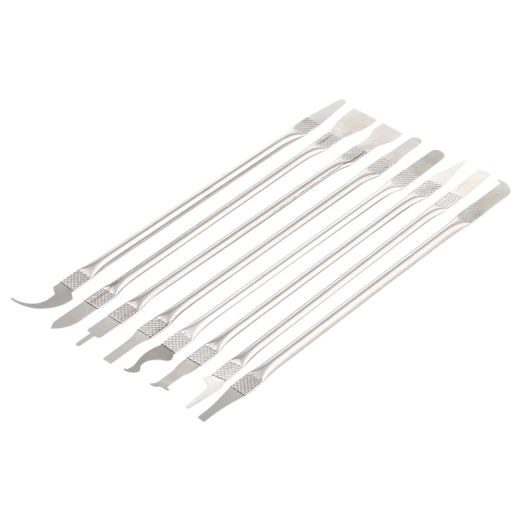 8 in 1 Stainless Steel Pry Tool Set for Precision Repairs