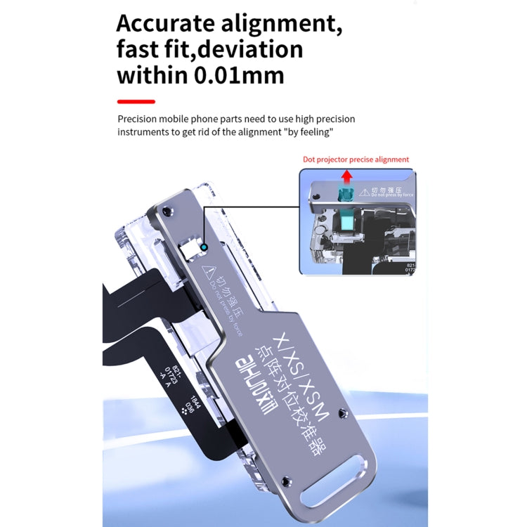 AiXun Dot Projector Precision Alignment Calibrator For iPhone 11/11 Pro/11 Pro Max, For iPhone 11/11 Pro/11 Pro Max
