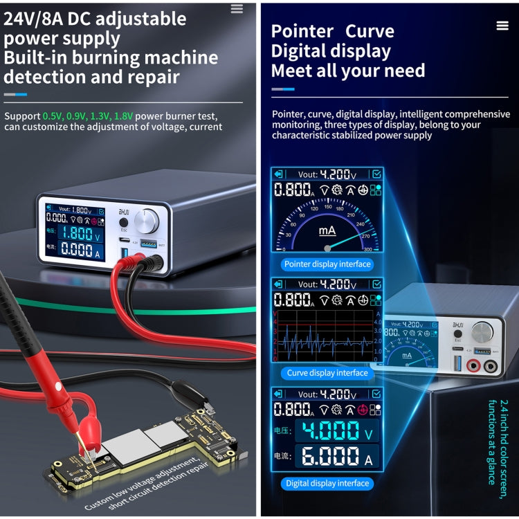 AIXUN P2408 Intelligent Voltage Regulator Power Supply US