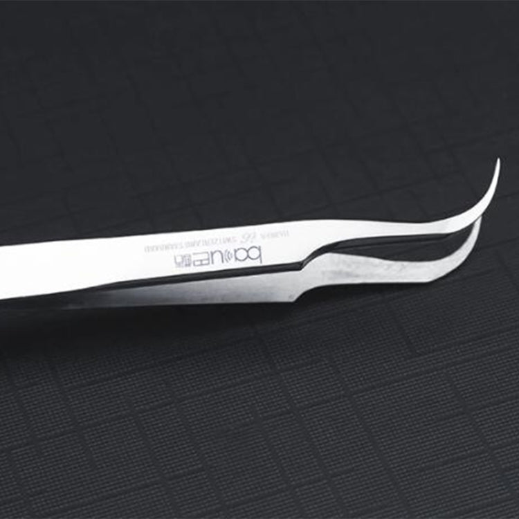 Stainless Steel Curved Tweezers for Precision Repair Tasks